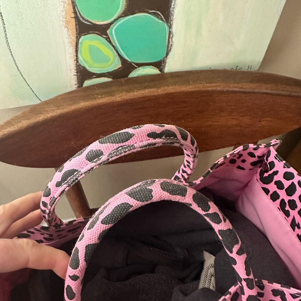 BLUGIRL Pink Leopard Print Tote Bag - Picture 5 of 9